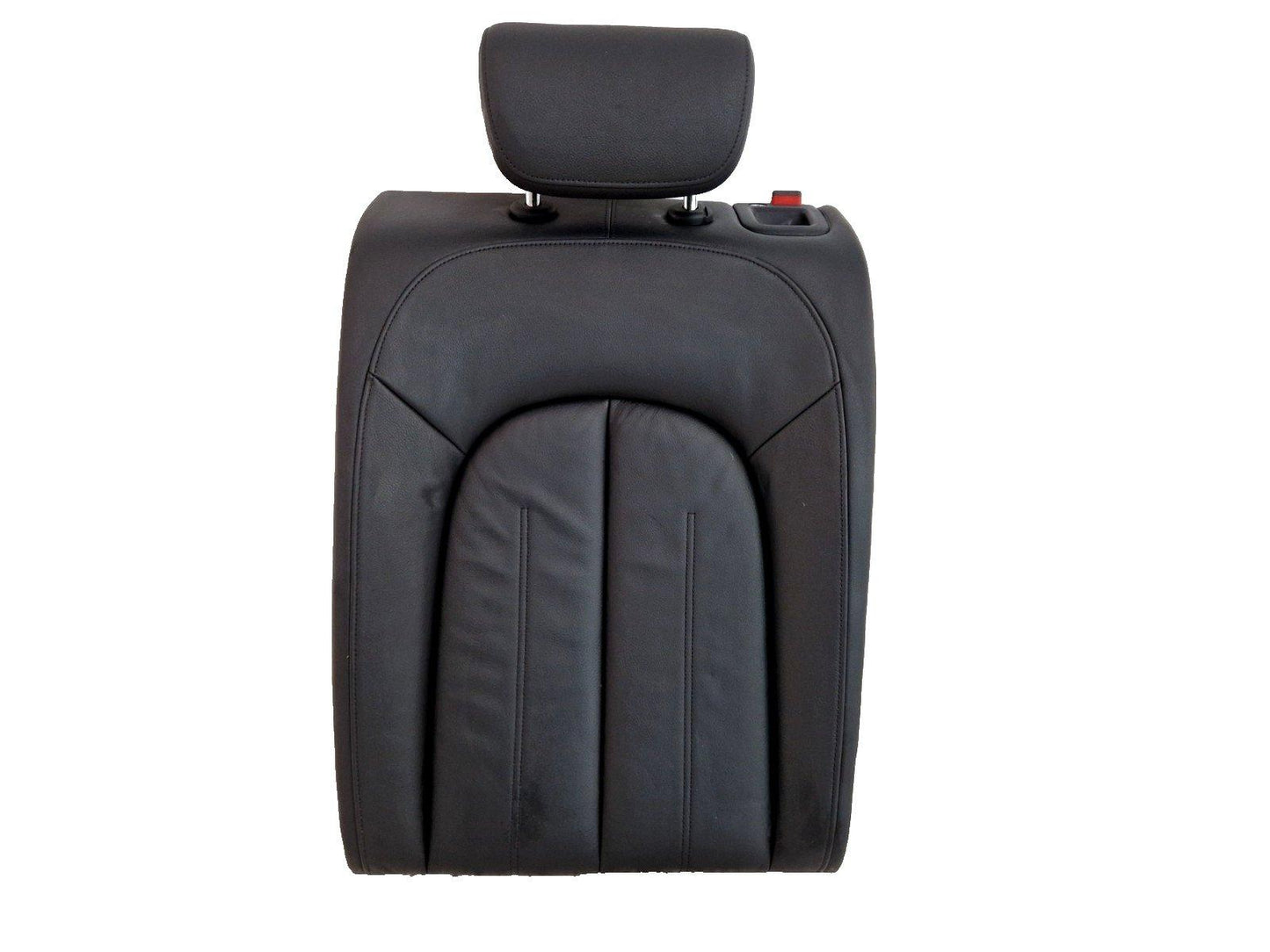 12-18 AUDI A6 C7 REAR LEFT N/S/R BLACK LEATHER BACKREST SEAT