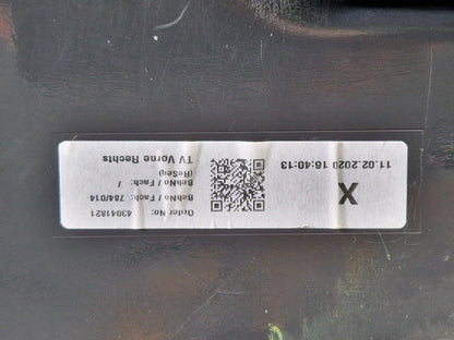 20-24 BMW 1 SERIES F40 FRONT RIGHT DRIVERS SIDE DOOR CARD 9893810