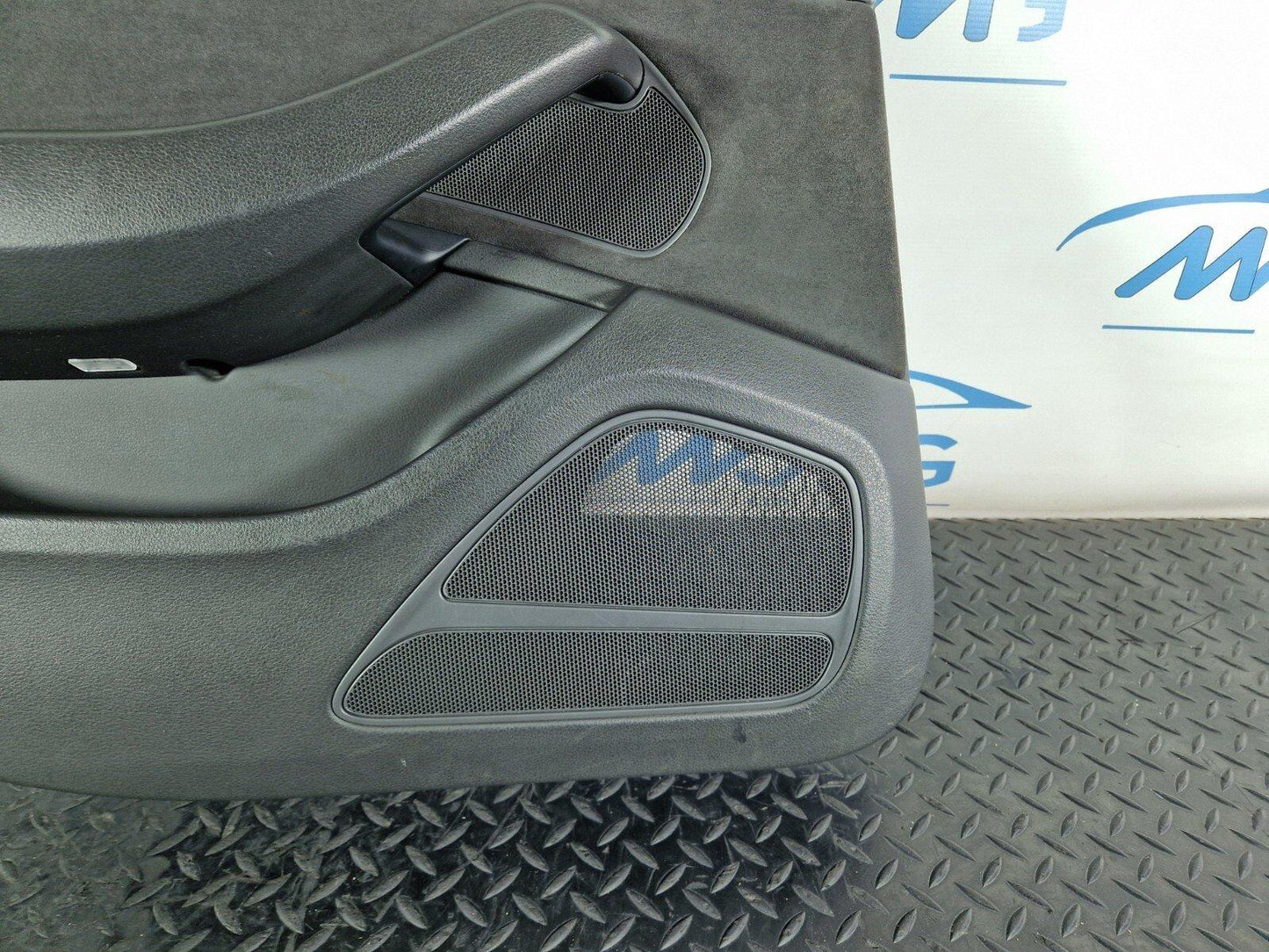 10-17 AUDI A8 4H REAR LEFT PASSENGER SIDE DOOR ALCANTARA CARD PANEL 4H0868067