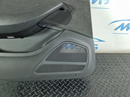 10-17 AUDI A8 4H REAR LEFT PASSENGER SIDE DOOR ALCANTARA CARD PANEL 4H0868067