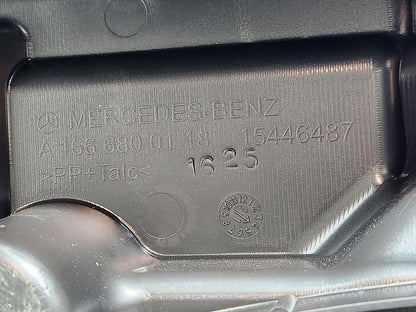 11-19 MERCEDES BENZ ML W166 GENUINE REAR TRUNK FLOOR TRIM COVER A1666800118