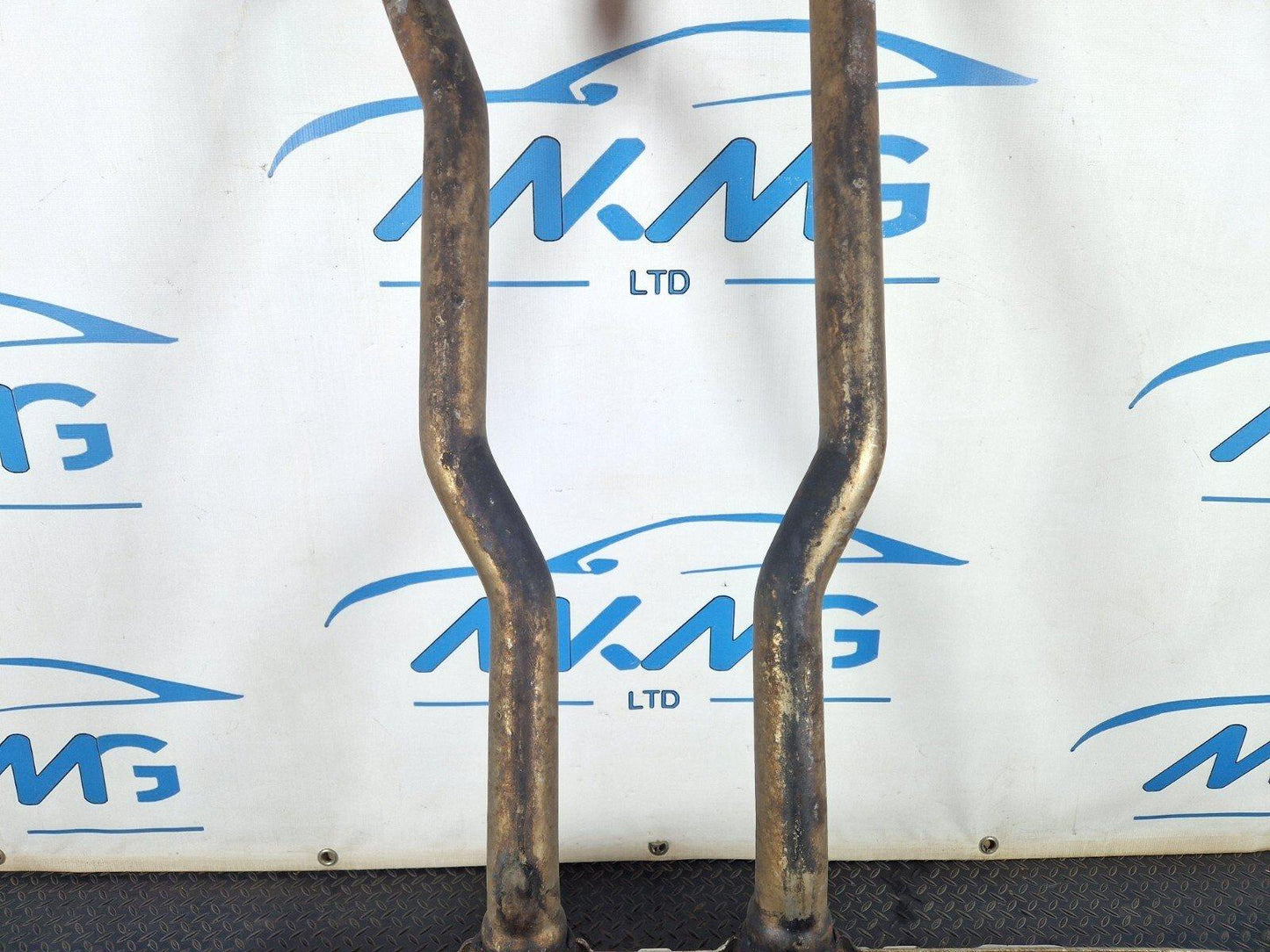 10-15 AUDI Q7 4L CRCA 3.0 TDI REAR EXHAUST BOX MUFFLER