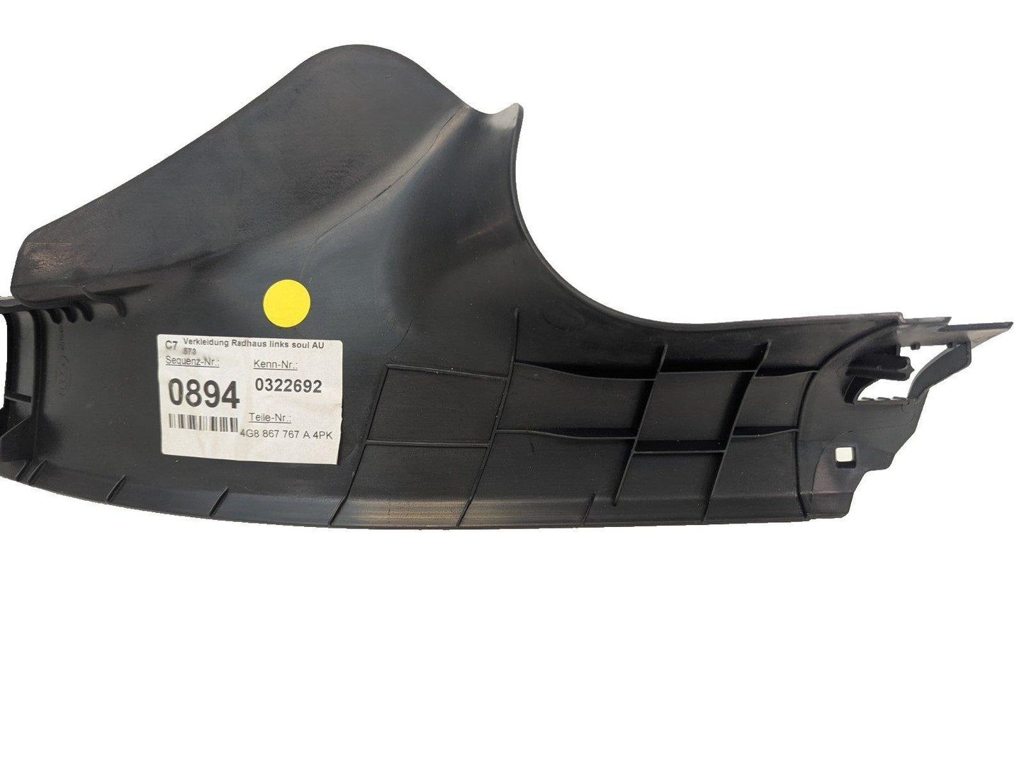 AUDI A7 4G C PILLAR TRIM COVER LEFT 4G8867767A