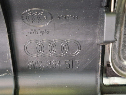 16-19 AUDI A4 B9 SPORT OEM LOADING INTERIOR TAILGATE TRUNK LOCK COVER 8W9864513