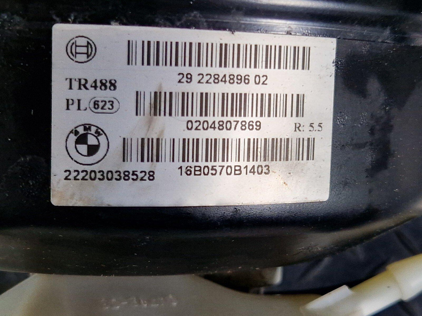 12-18 BMW 3 &4 SERIES F30 F31 F32 F33 BRAKE SERVO & MASTER CYLINDER 0204807869