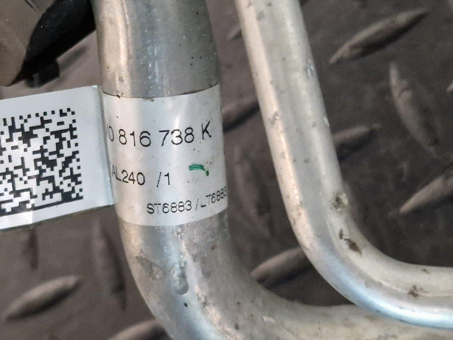 16-20 AUDI Q7 4M 3.0 DIESEL CRTC GENUINE AIR CONDITIONING HOSE PIPE 4M0816738K