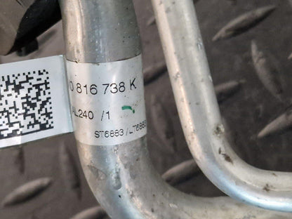 16-20 AUDI Q7 4M 3.0 DIESEL CRTC GENUINE AIR CONDITIONING HOSE PIPE 4M0816738K