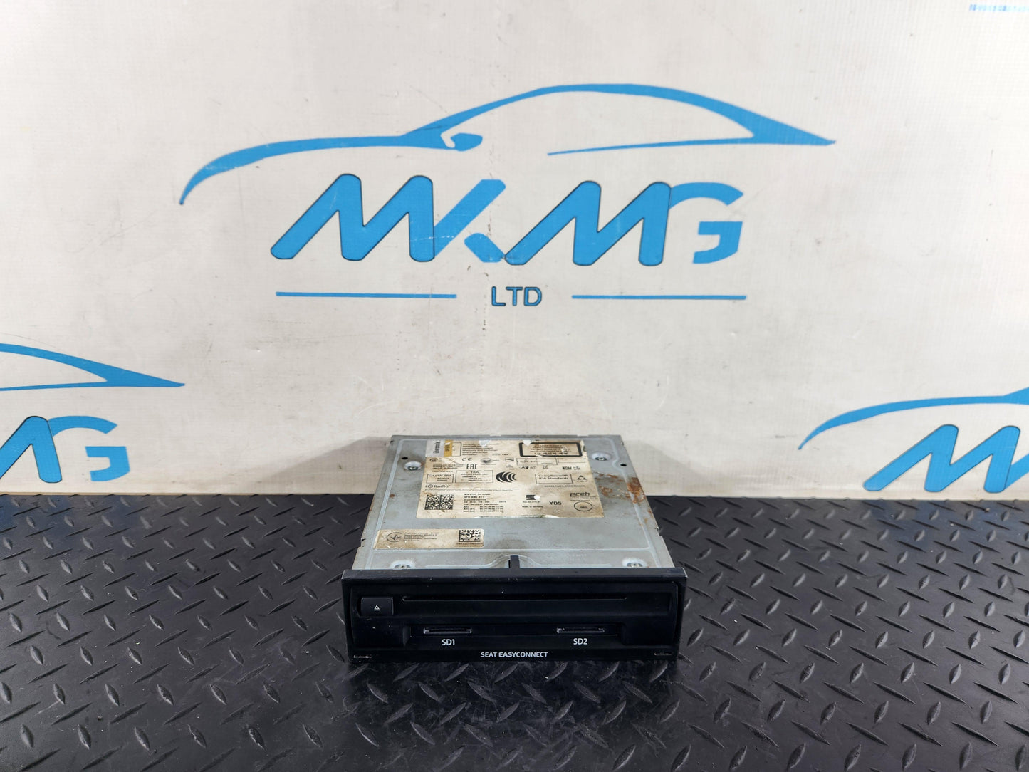 Seat Leon II 1P Hatchback Genuine MMI Sat Nav Multimedia Head Unit 5F0035877