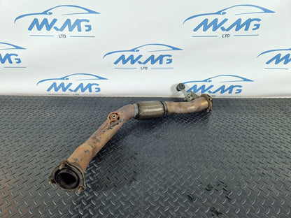 15-18 AUDI A7 4G GENUINE OEM FRONT EXHAUST PIPE 4G0253350H