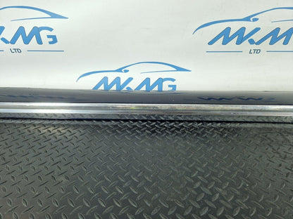 10-17 AUDI A8 4H RIGHT O/S LOWER SILL SKIRT COVER TRIM IN BLUE 4H0853860D