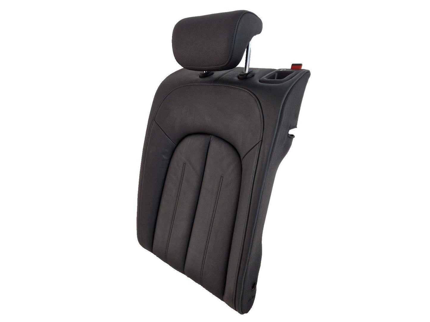 12-18 AUDI A6 C7 REAR LEFT N/S/R BLACK LEATHER BACKREST SEAT