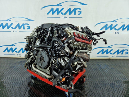 10-17 AUDI A8 4H 4.2 V8 CDRA PETROL GENUINE COMPLETE ENGINE (PLUG&PLAY)