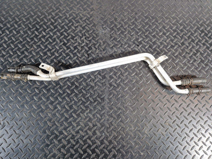 16-20 AUDI Q7 4M GENUINE ENGINE COOLANT HOSE PIPES 4M0121123E 4M0122050