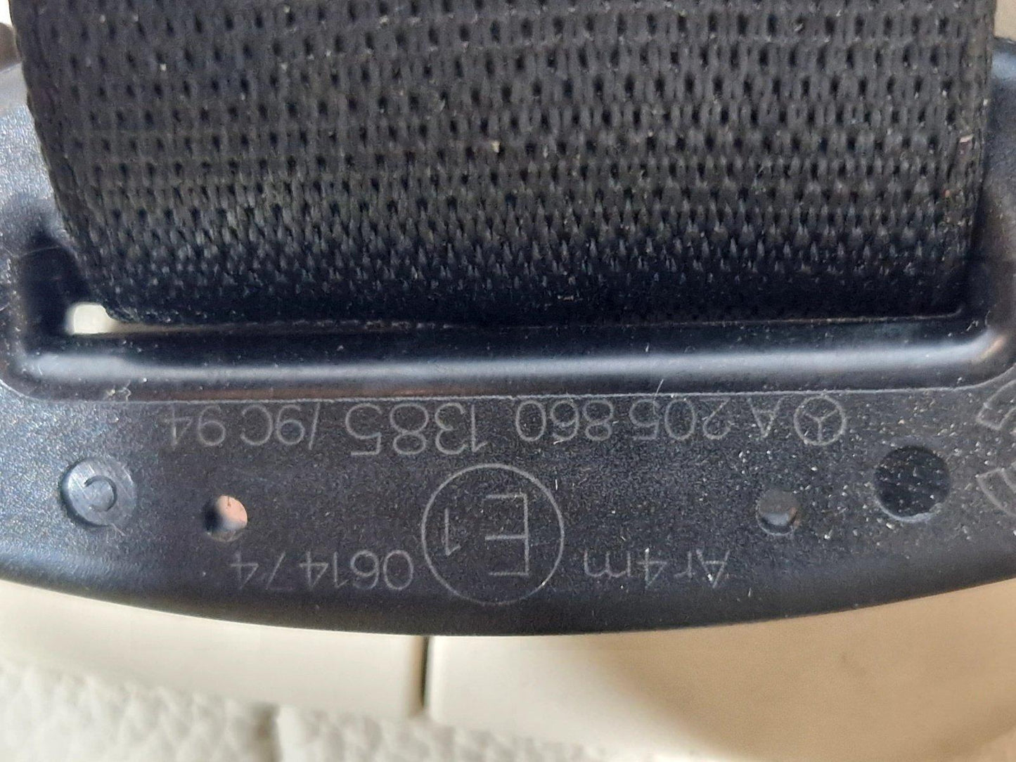 14-21 MERCEDES BENZ C CLASS W205 REAR LEFT N/S LEATHER SEAT BACKREST BEIGE