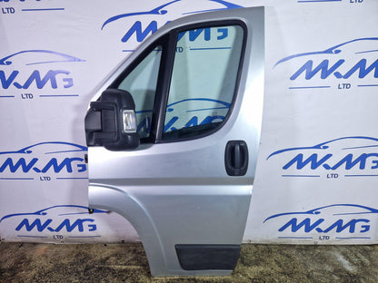 Peugeot Boxer MK3 Cargo Van Front Left Passenger N/S Complete Door in Silver
