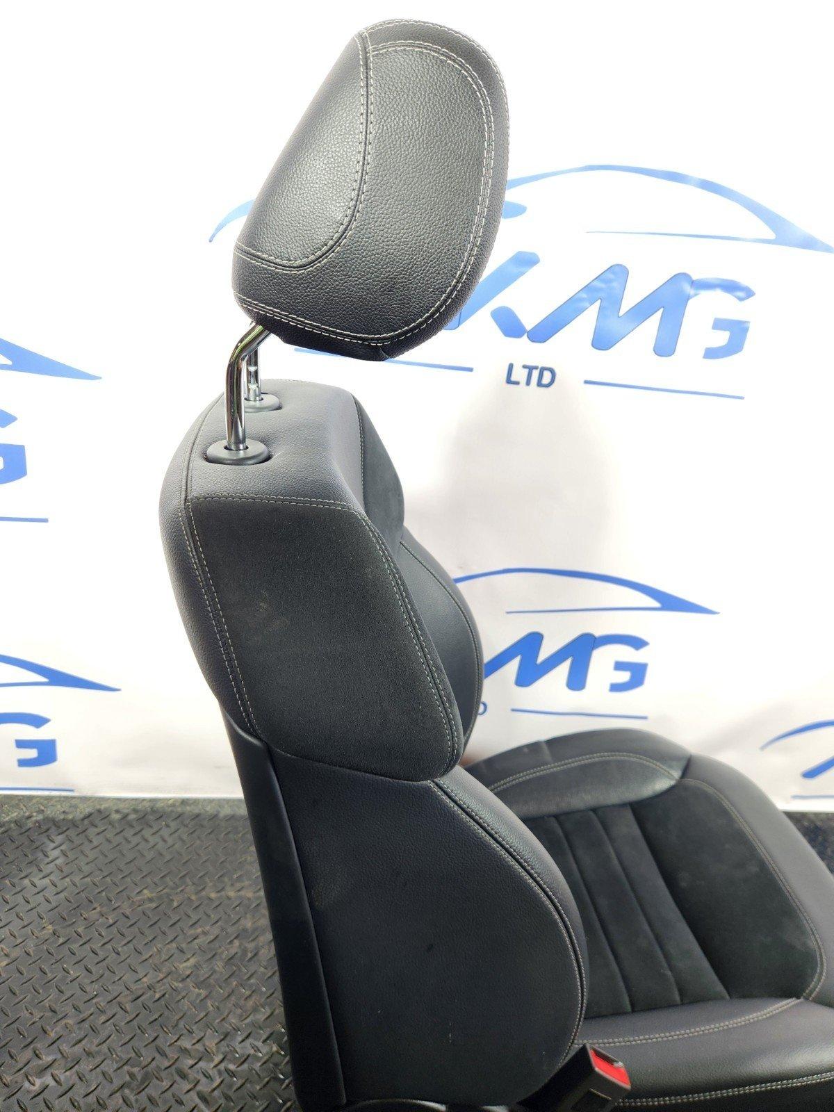 11-19 MERCEDES ML W166 FRONT LEFT N/S FULL ELECTRIC HEATED HALF LEATHER SEAT