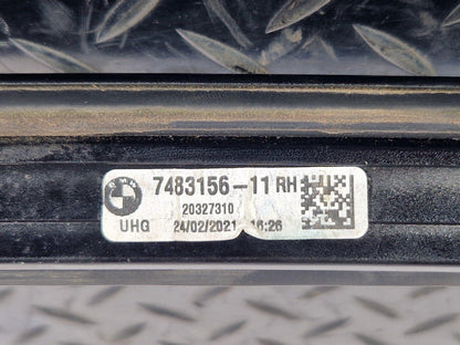 20-ON BMW 2 SERIES GRAN COUPE F44 ROOF RAIL STRIP RIGHT DRIVER SIDE 7483156