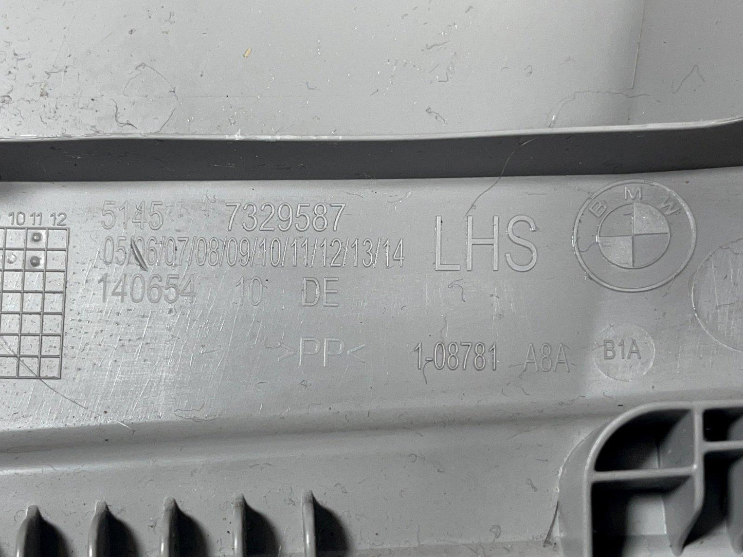 14-21 BMW 2 SERIES GRAN TOURER F45 F46 LEFT SIDE B-PILLAR TIM COVER 7329587