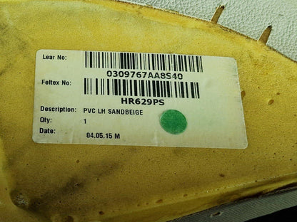 14-21 MERCEDES C CLASS W205 LEFT PASSENGER SIDE LEATHER BEIGE BOLSTER 5504251017