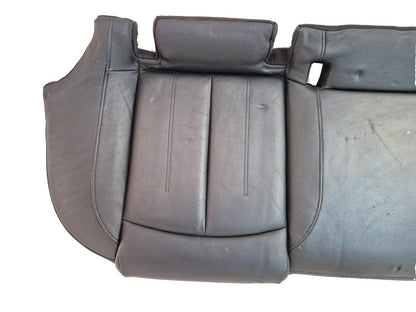 12-18 AUDI A6 C7 GENUINE BLACK LEATHER REAR SEAT BENCH 4G0885375K