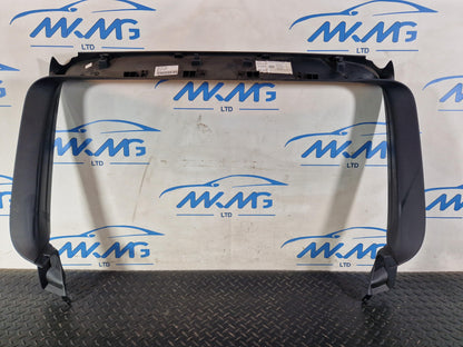 Audi A6 Allroad C7 TAILGATE INNER WINDOW TRIM PANEL BLACK 4G9867973B