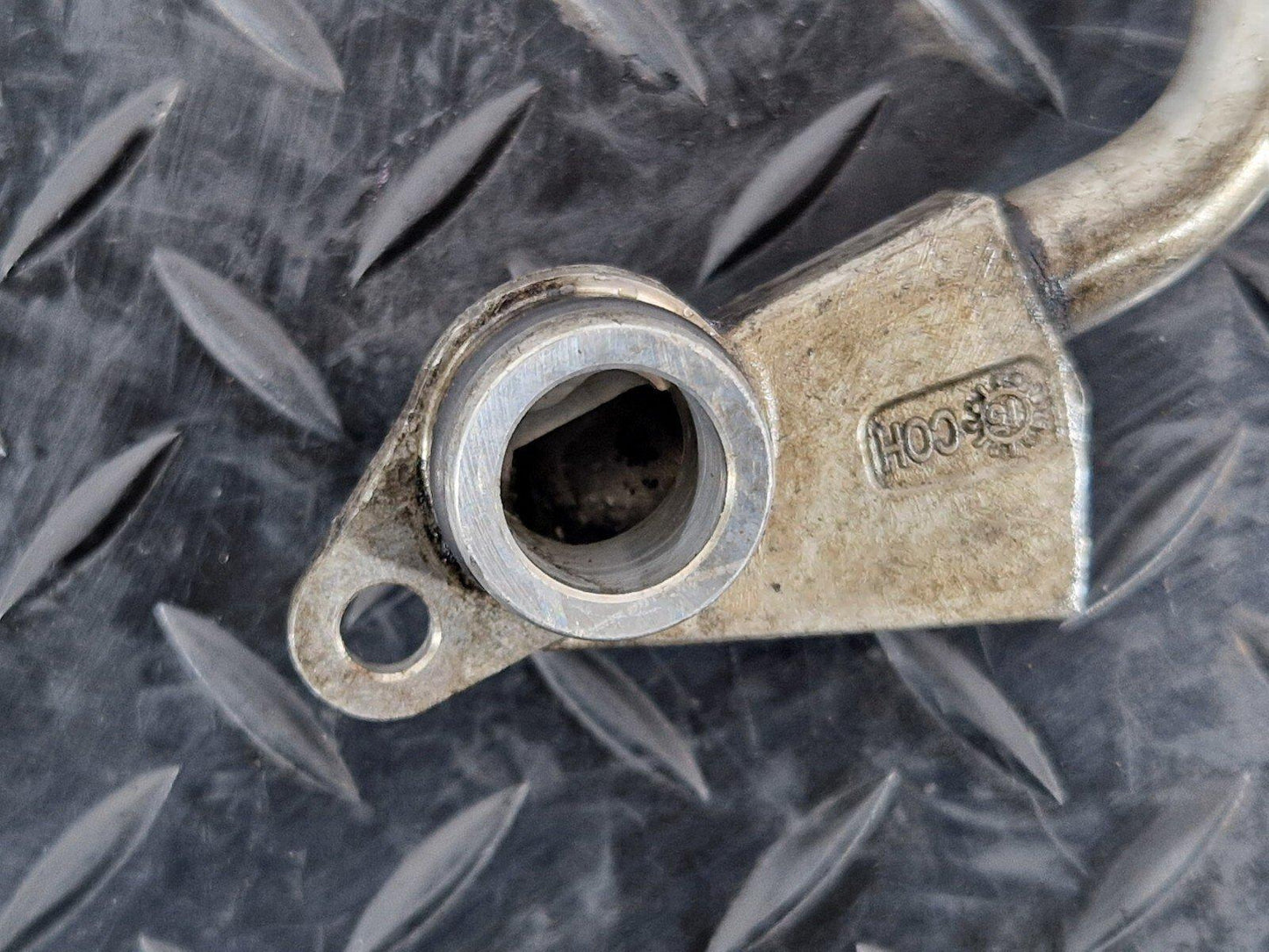 12-18 BMW 3 SERIES F30 F31 TURBOCHARGER COOLANT FEED LINE FLOW PIPE 8516591