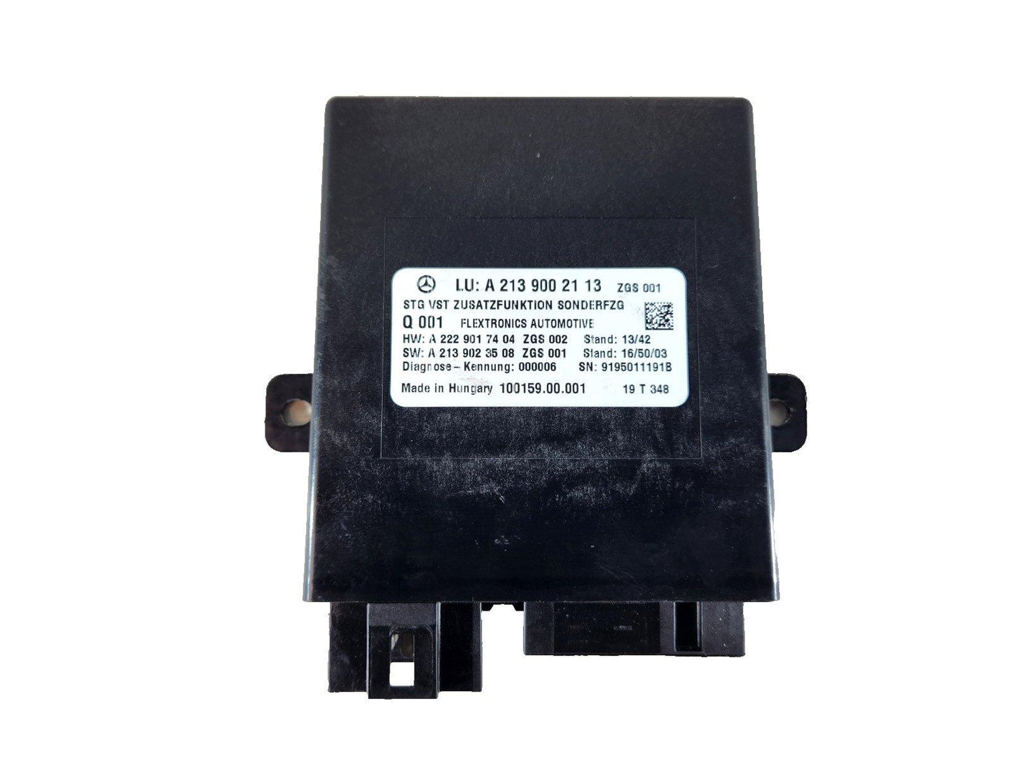 19-ON MERCEDES BENZ B CLASS W247 GENUINE COMFORT CONTROL MODULE A2139002113