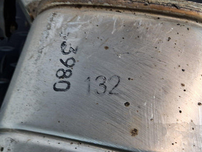 11-18 BMW 6 SERIES F13 GENUINE EXHAUST BACK BOX LEFT SIDE 7812394