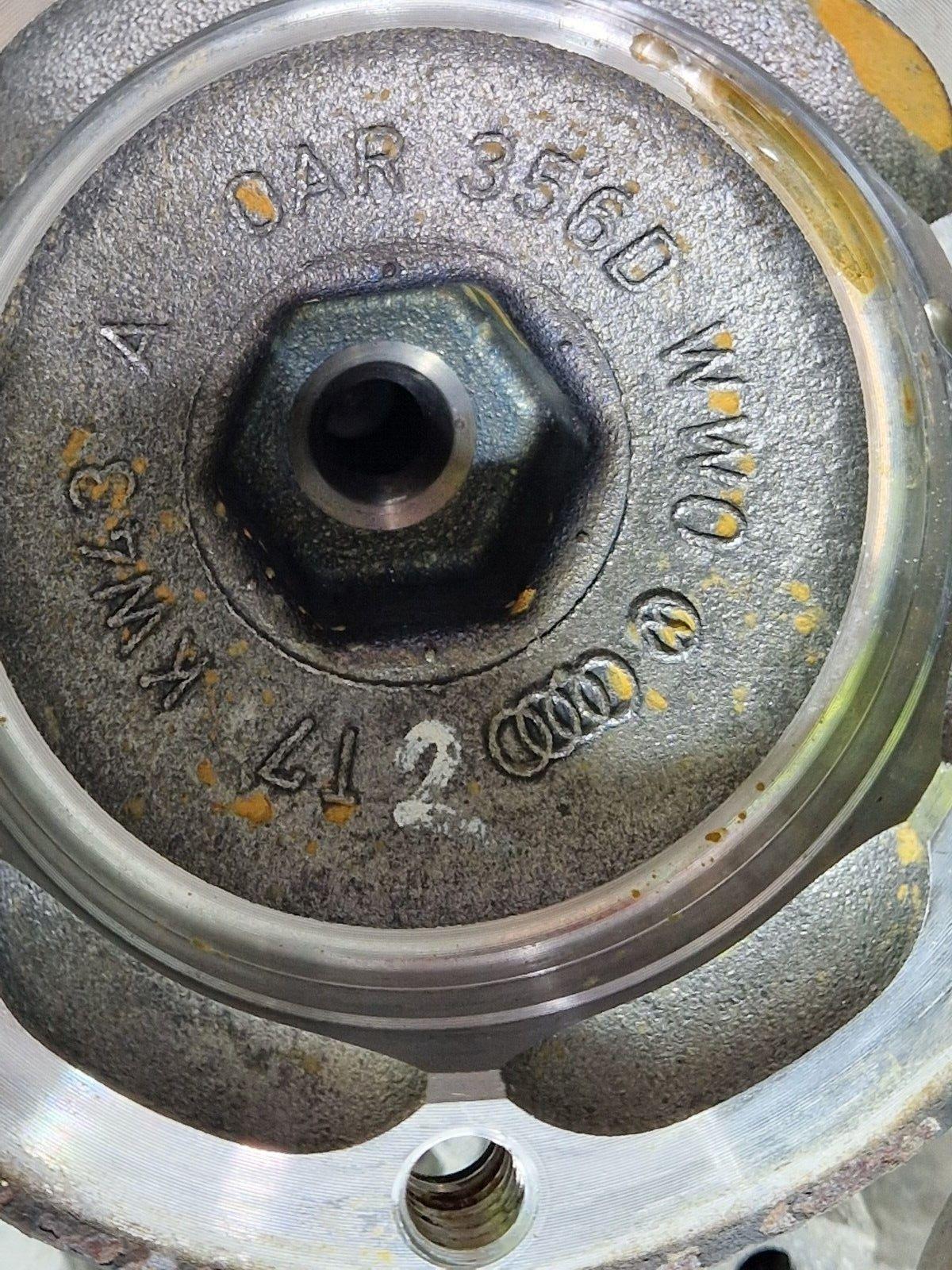 12-17 AUDI S5 CONVERTIBLE OEM REAR DIFFERENTIAL 8K0599287J 0AR525053