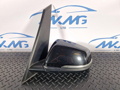 14-21 BMW 2 SERIES F46 FRONT LEFT N/S GENUINE WING MIRROR IN BLACK 475 6 PIN