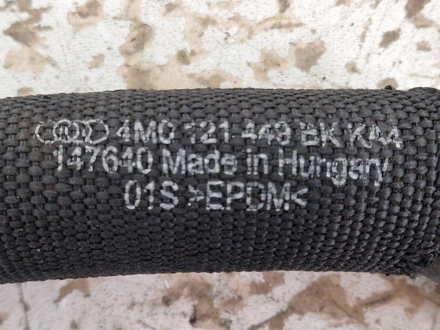16-20 AUDI Q7 4M 3.0 DIESEL CRTC OEM ENGINE WATER COOLING HOSE PIPE 4M0121448