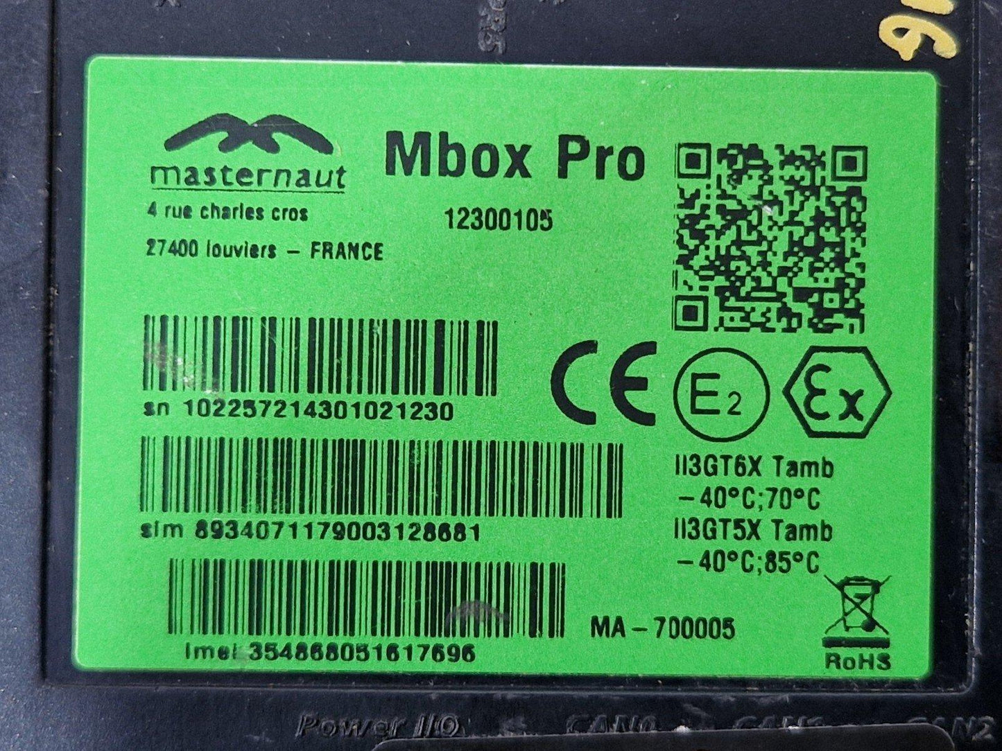 18-ON MERCEDES BENZ SPRINTER W907 W910 MASTERNAUT GPS TELEMETRICS ECU UNIT MBOX