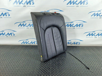 12-18 AUDI A6 C7 AVANT REAR LEFT N/S/R BLACK LEATHER BACKREST SEAT