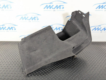 10-17 AUDI A8 4H REAR LEFT NSR BOOT SIDE TRUNK CARPET PANEL 4H0863879F