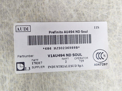 16-23 AUDI S5 COUPE GENUINE BLACK HEAD LINER 8W6867506B