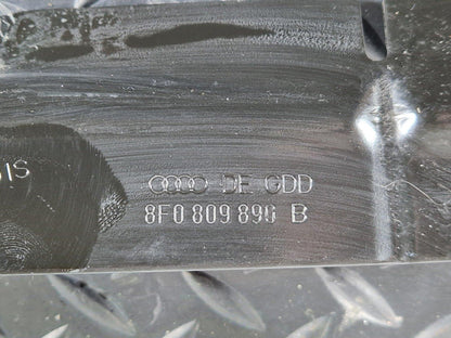 12-17 AUDI S5 CONVERTIBLE FRONT RIGHT DOOR COVER TRIM 8F0809890B