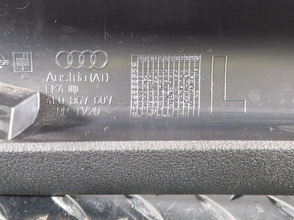 10-15 AUDI Q7 4L  GENUINE  LEFT SIDE TAILGATE TRUNK TRIM COVER 4L0867607
