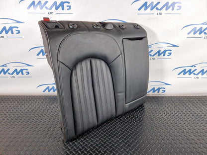 12-18 Audi A6 C7 Saloon Rear OS Right Soul Black Leather Seat Backrest 4G5885502