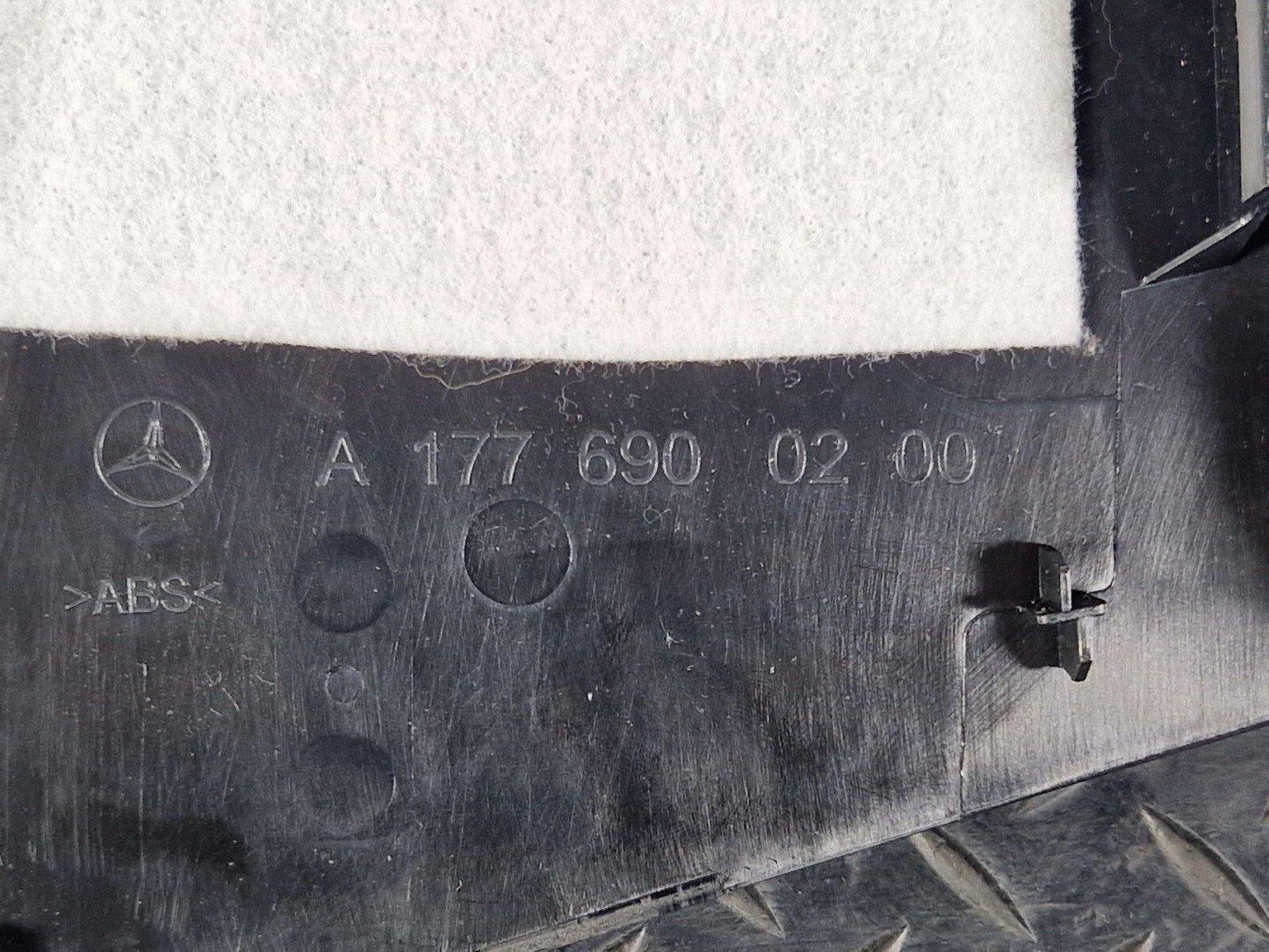 GENUINE MERCEDES A CLASS W177 PASSENGER SIDE TOP B PILLAR TRIM A1776900200