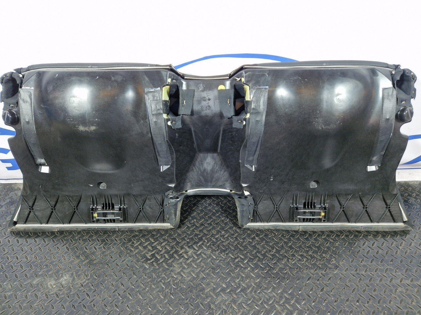11-18 BMW 6 SERIES F13 COUPE OEM REAR BLACK LEATHER SEAT BASE 7280309 7266502