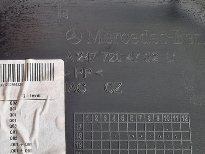 19-ON MERCEDES BENZ B CLASS W247 AMG FRONT LEFT N/S DOOR PANEL CARD A2477204702