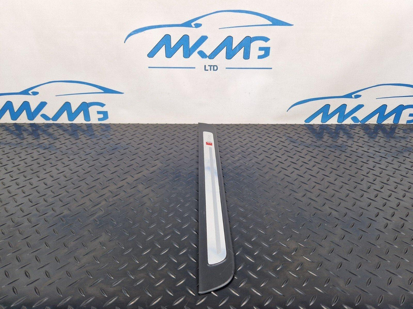 10-18 AUDI A7 4G S-LINE DOOR SILL COVER TRIM FRONT LEFT PASSENGER SIDE 4G8853373