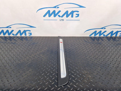 10-18 AUDI A7 4G S-LINE DOOR SILL COVER TRIM FRONT LEFT PASSENGER SIDE 4G8853373
