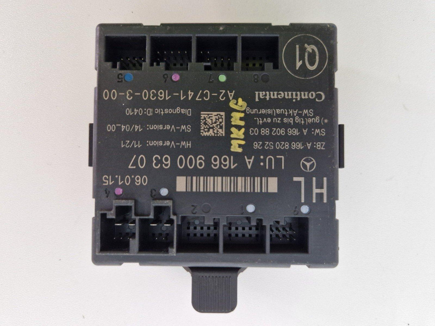 15-21 MERCEDES-BENZ GLE-CLASS LEFT REAR DOOR CONTROL MODULE A1669006307