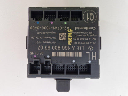 15-21 MERCEDES-BENZ GLE-CLASS LEFT REAR DOOR CONTROL MODULE A1669006307
