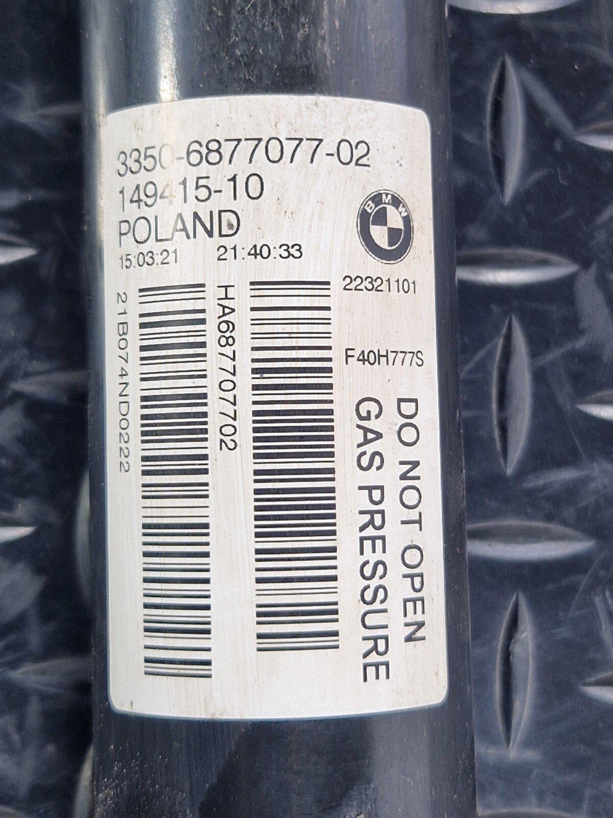 BMW 2 SERIES GRAN COUPE F44 GENUINE REAR LEFT/RIGHT SIDE SHOCK ABSORBER 6877077