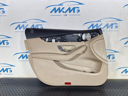 14-21 MERCEDES-BENZ C-CLASS W205 OEM FRONT PASSENGER SIDE N/S DOOR CARD PANEL