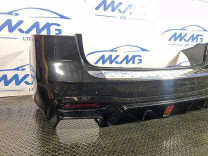 Mercedes-Benz GLE 500 W166 Rear Bumper in Obsidian Black 197