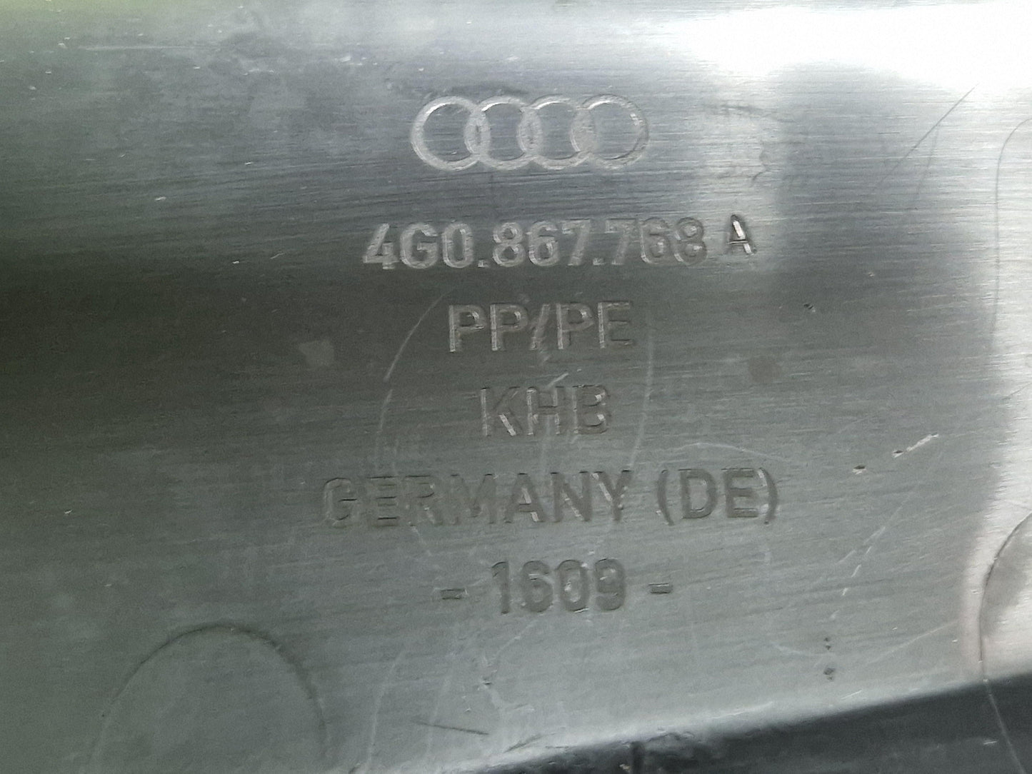 Audi A6 C7 Genuine Rear Right Driver Side C Pillar Inner Trim 4G0867768A