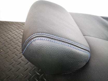 14-20 BMW 4-SERIES M-SPORT F32 GENUINE REAR RIGHT LEATHER SEAT BLUE STITCHING